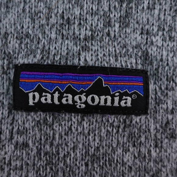 Patagonia Better Sweater Womens L 1/4 Zip Pullover Heather Gray Outdoor Camp‎ - Picture 7 of 8